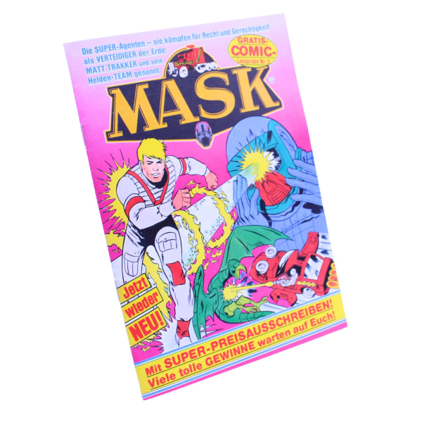 M.A.S.K. Kenner Gratis Comic Leseprobe 3 1990 | Hoppla-Stuff